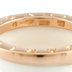 BVLGARI K18PG Ring B-zero.1 B Zero One 4 Band Ceramic # 49 8.5 Ladies 18K K18 Pink Gold