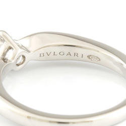 BVLGARI Bvlgari Pt950 Ring Single Diamond Dedi Carta A Venezia Torcello No. 6 Ladies Platinum