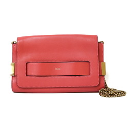 Chloé Chloe Shoulder Bag Pink Women's Leather