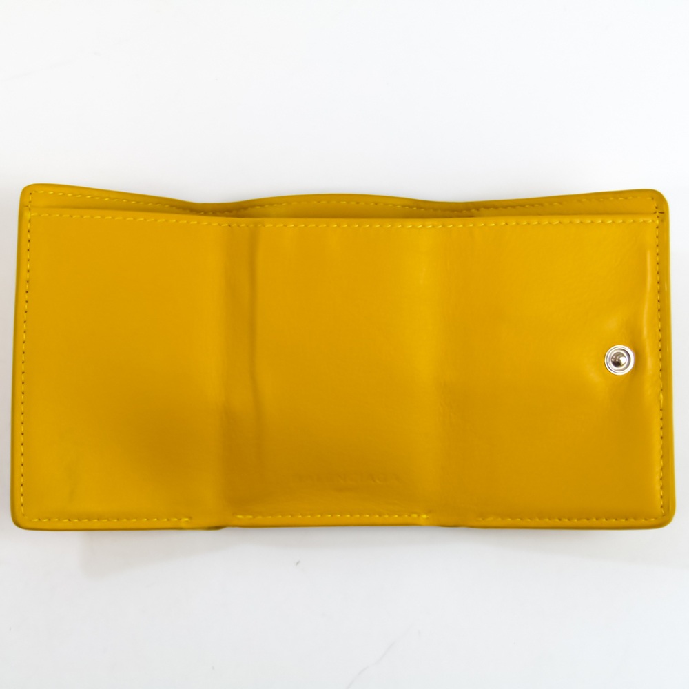 Balenciaga Papier Handbag in Yellow Leather ref.783434 - Joli Closet
