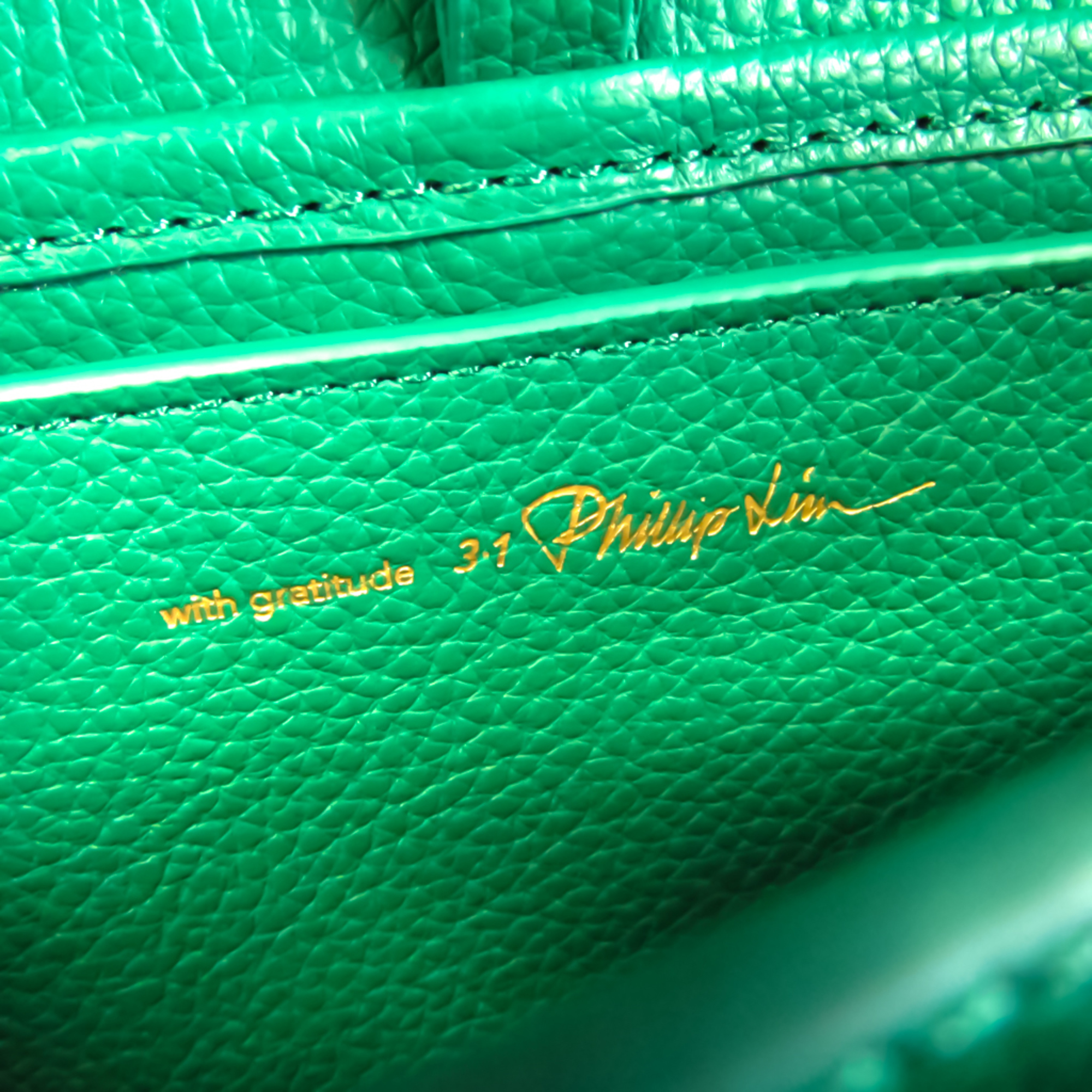 3.1 Phillip Lim Women's Leather Shoulder Bag Green