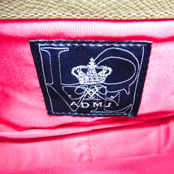 A.D.M.J Women's Leather Shoulder Bag Dark Brown,Navy