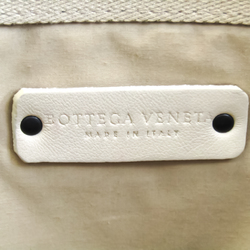Bottega Veneta Unisex PVC Tote Bag White