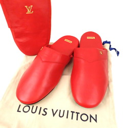 LOUIS VUITTON Supreme collaboration Hugh slippers leather red 7