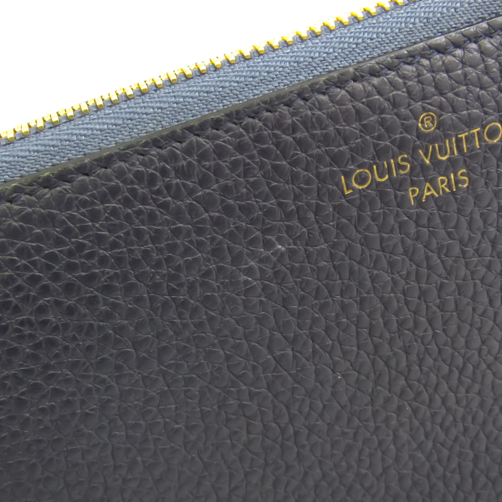 Louis Vuitton Comet Wallet Japan Exclusive M68582 Women's Taurillon Leather  Long Wallet (bi-fold) Navy Blue