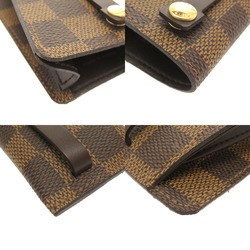 Louis Vuitton Damier Clochette PM Ebene N62661 Key Case