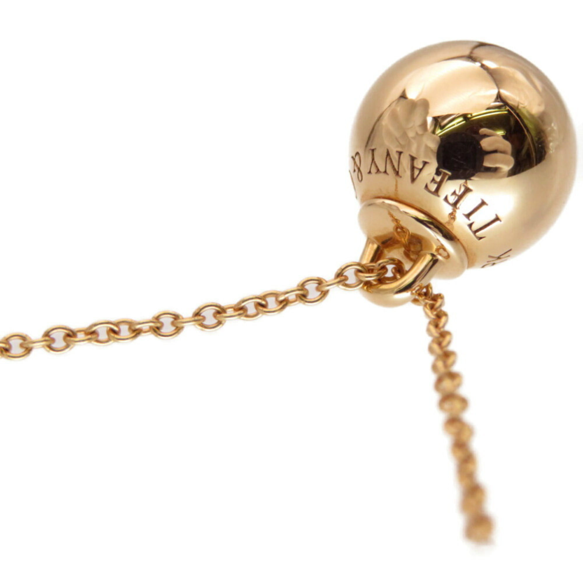 Tiffany Hardware Ball 12mm Rose Gold Necklace K18PG 750 0008 TIFFANY & Co.