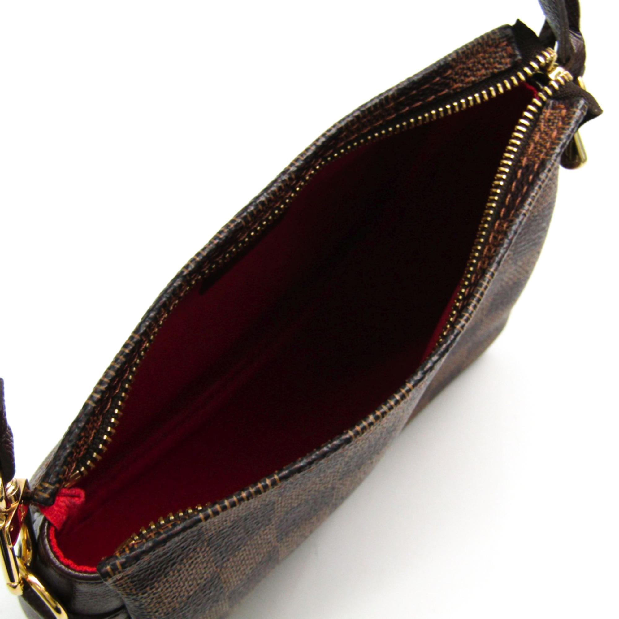 Louis Vuitton Damier Trousse Makeup N51982 Handbag Ebene