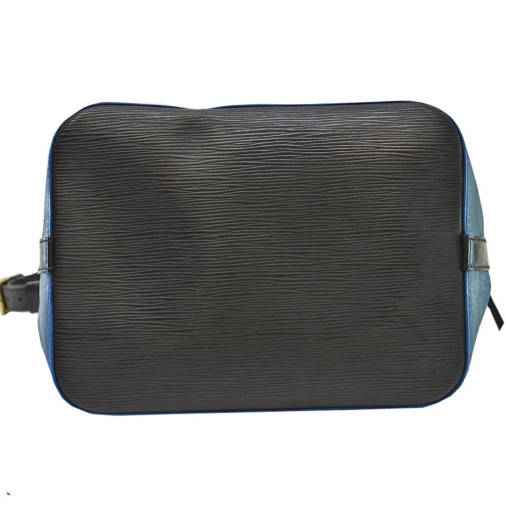Louis Vuitton Blue Epi Bicolor Petit Noe Black Leather ref.959526 - Joli  Closet