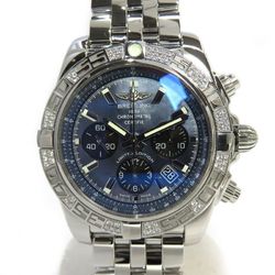 BREITLING Breitling Chronomat 44 diamond bezel AB01112A BF68 blue shell dial Japan limited 20 watches