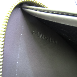 Celine Large Zipped Wallet 10B553 Women's Leather Long Wallet (bi-fold) Gray Beige