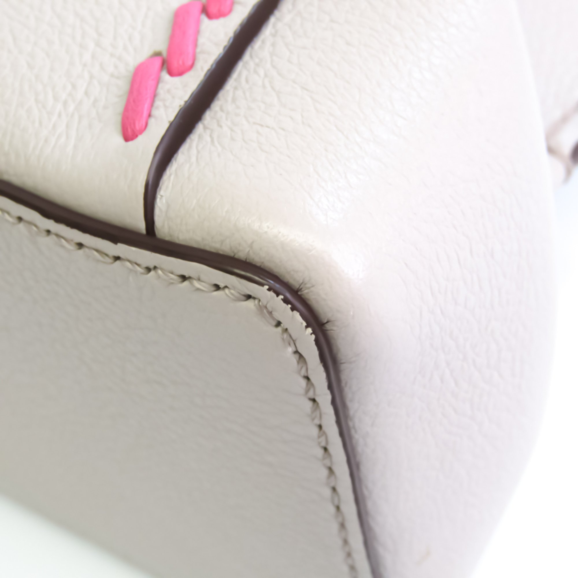 Cartier C De Cartier Mini Model L1002070 Women's Leather Handbag,Shoulder Bag Light Gray,Pink