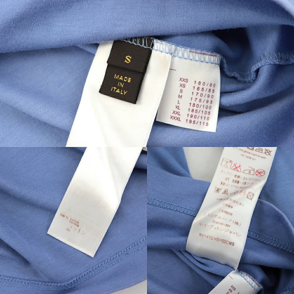 Louis Vuitton light blue damier t shirt men with pocket - BOPF