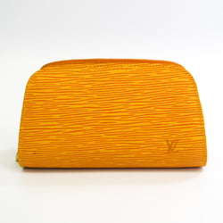 Louis Vuitton Epi Dauphine PM M48449 Women's Pouch Jaune