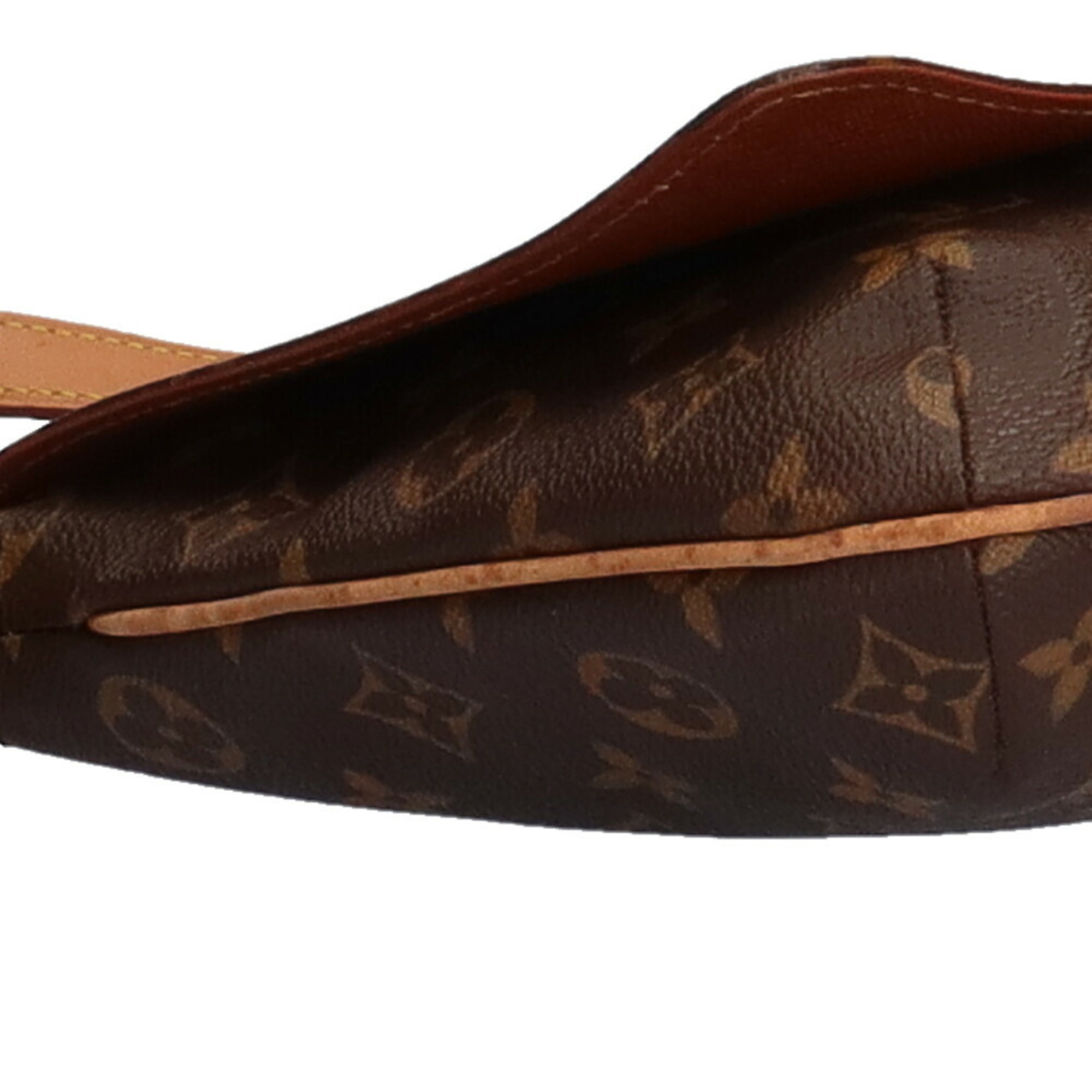 Louis Vuitton LOUIS VUITTON Musette Tango Monogram Shoulder Bag Brown Ladies