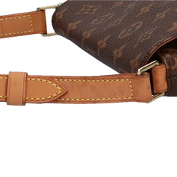 Louis Vuitton LOUIS VUITTON Musette Tango Monogram Shoulder Bag Brown Ladies