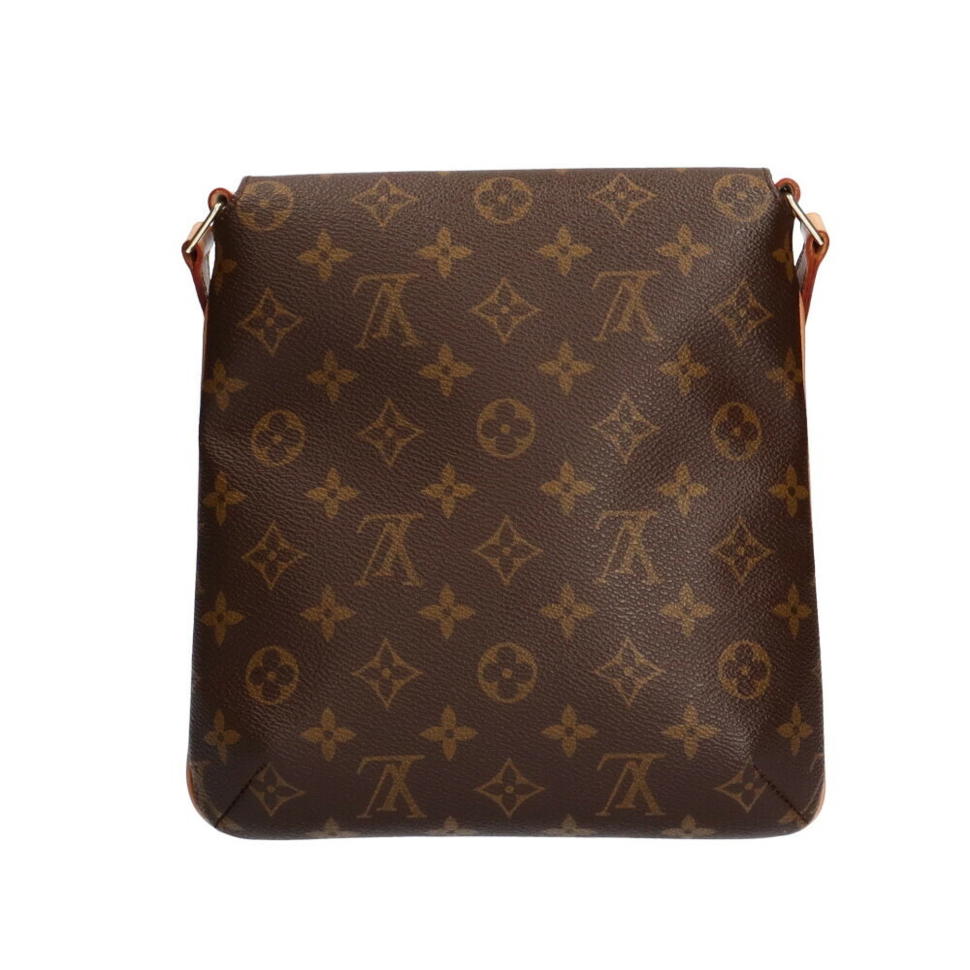 Louis Vuitton LOUIS VUITTON Musette Salsa Monogram Shoulder Bag Brown Ladies
