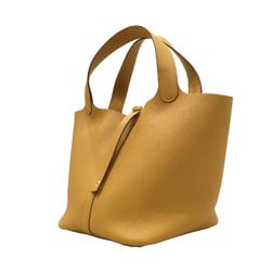 Hermes Biscuit Taurillon Clemence Picotin Handbag