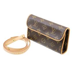 LOUIS VUITTON / Louis Vuitton Pochette Florantine Belt Monogram Brown M51855 FL0071 FL1001