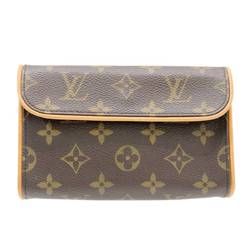 LOUIS VUITTON / Louis Vuitton Pochette Florantine Belt Monogram Brown M51855 FL0071 FL1001