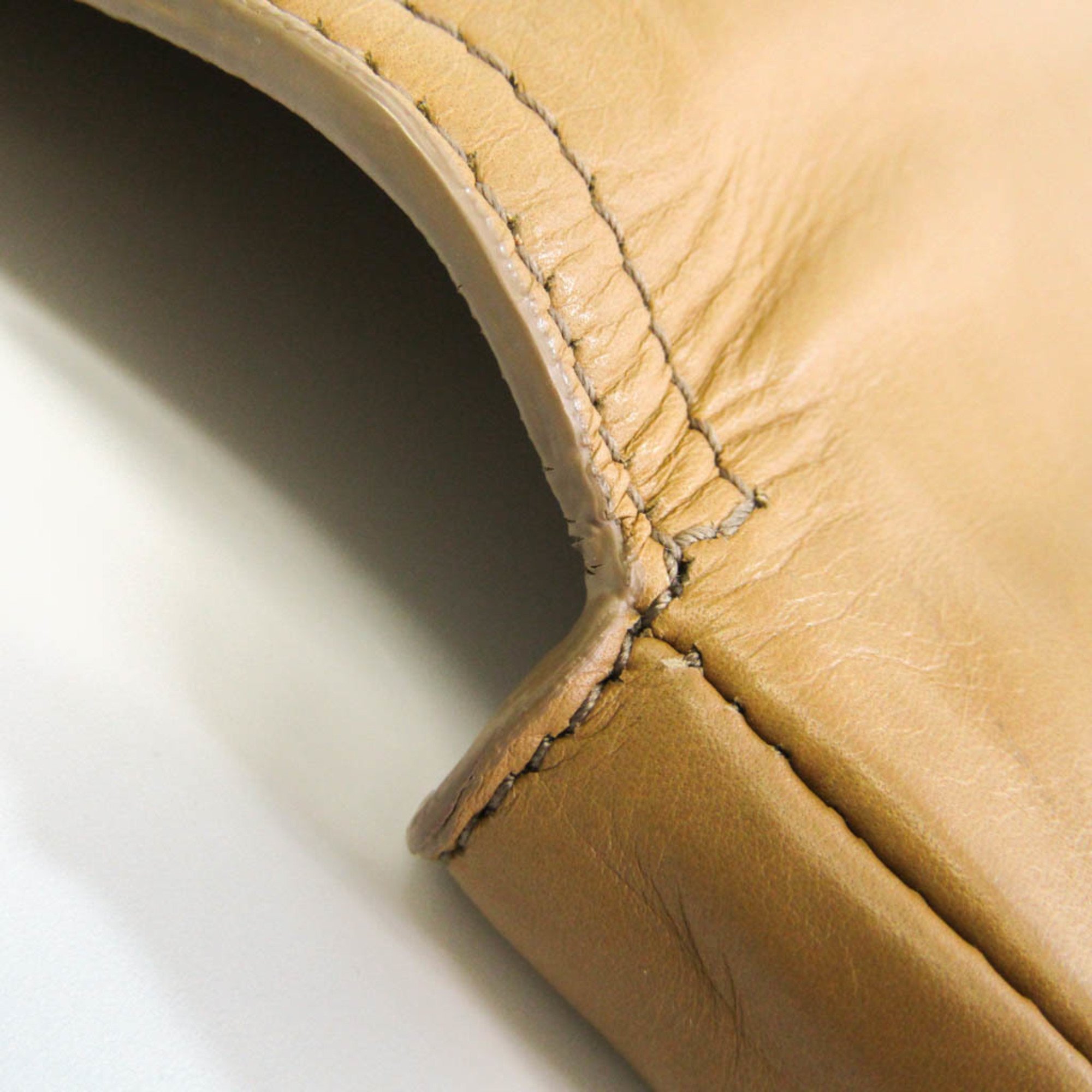 Bottega Veneta Unisex Leather Long Wallet (bi-fold) Camel