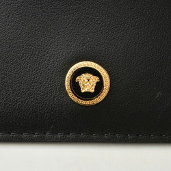 Versace Card Case / Business Holder VERSACE Medusa Motif Leather Black