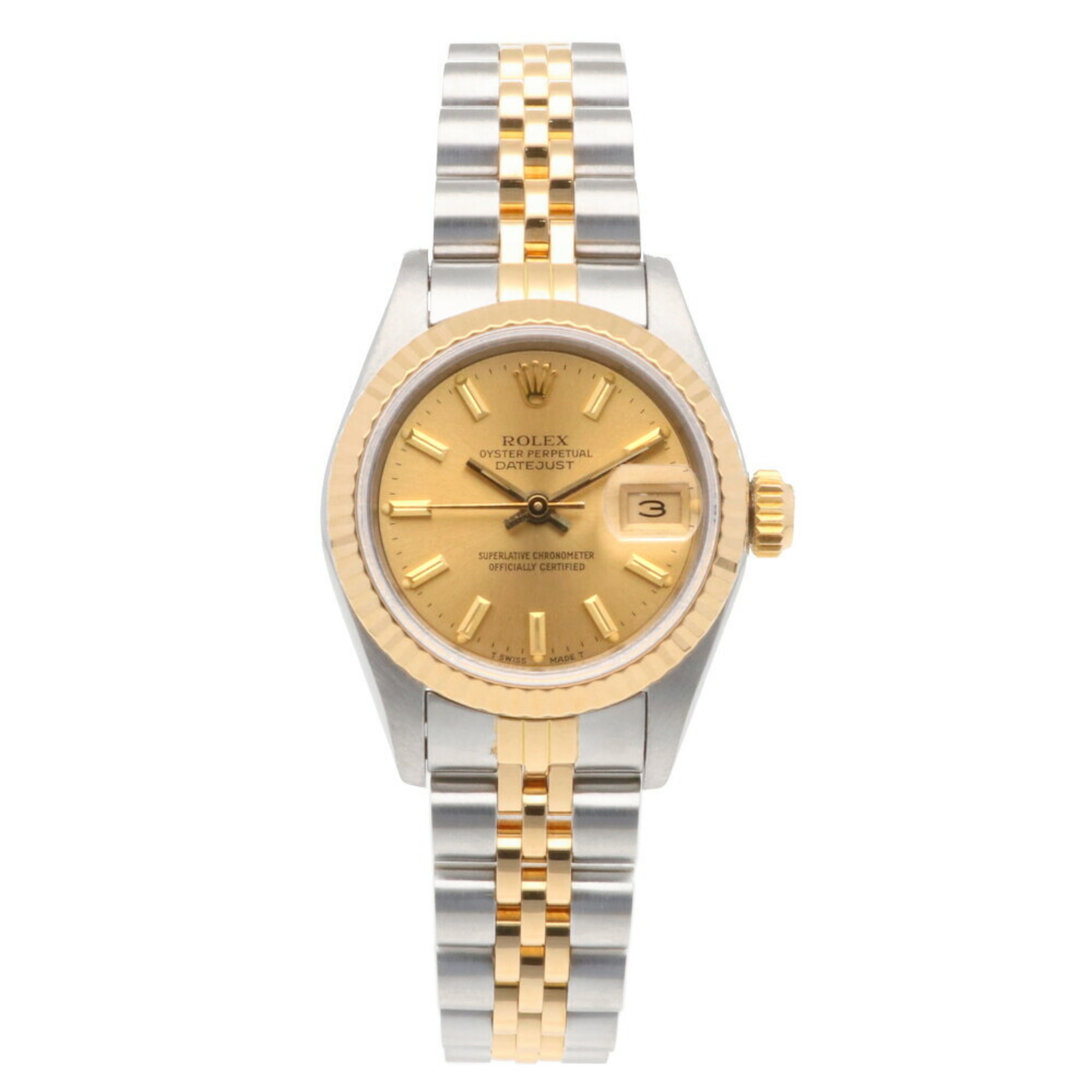 Rolex ROLEX Datejust Oyster Perpetual Watch SS 69173 Ladies