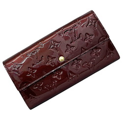 Red Embossed Louis Vuitton Wallet