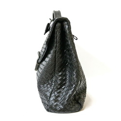Bottega Veneta BOTTEGAVENETA Intrecciato Handbag Black Unisex