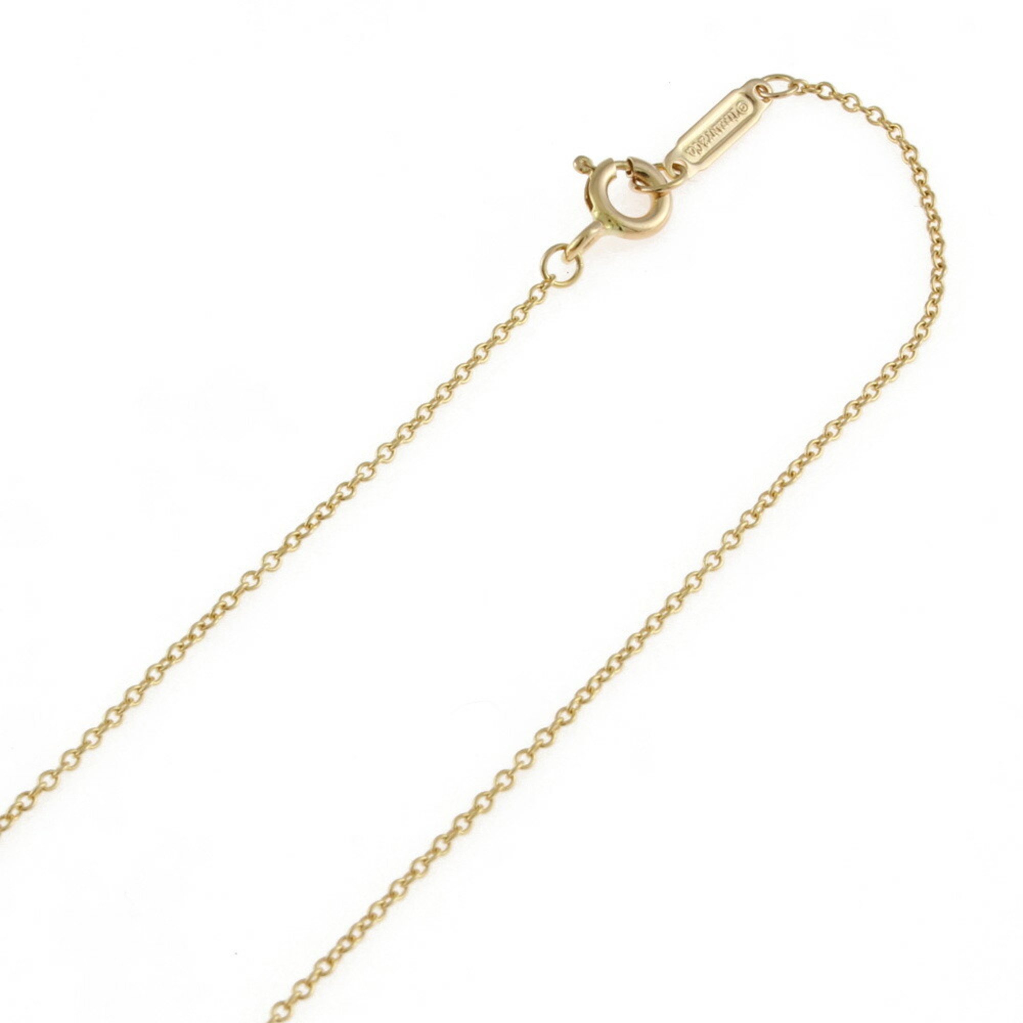 Tiffany TIFFANY & Co. Necklace 18K Gold Diamond Ladies