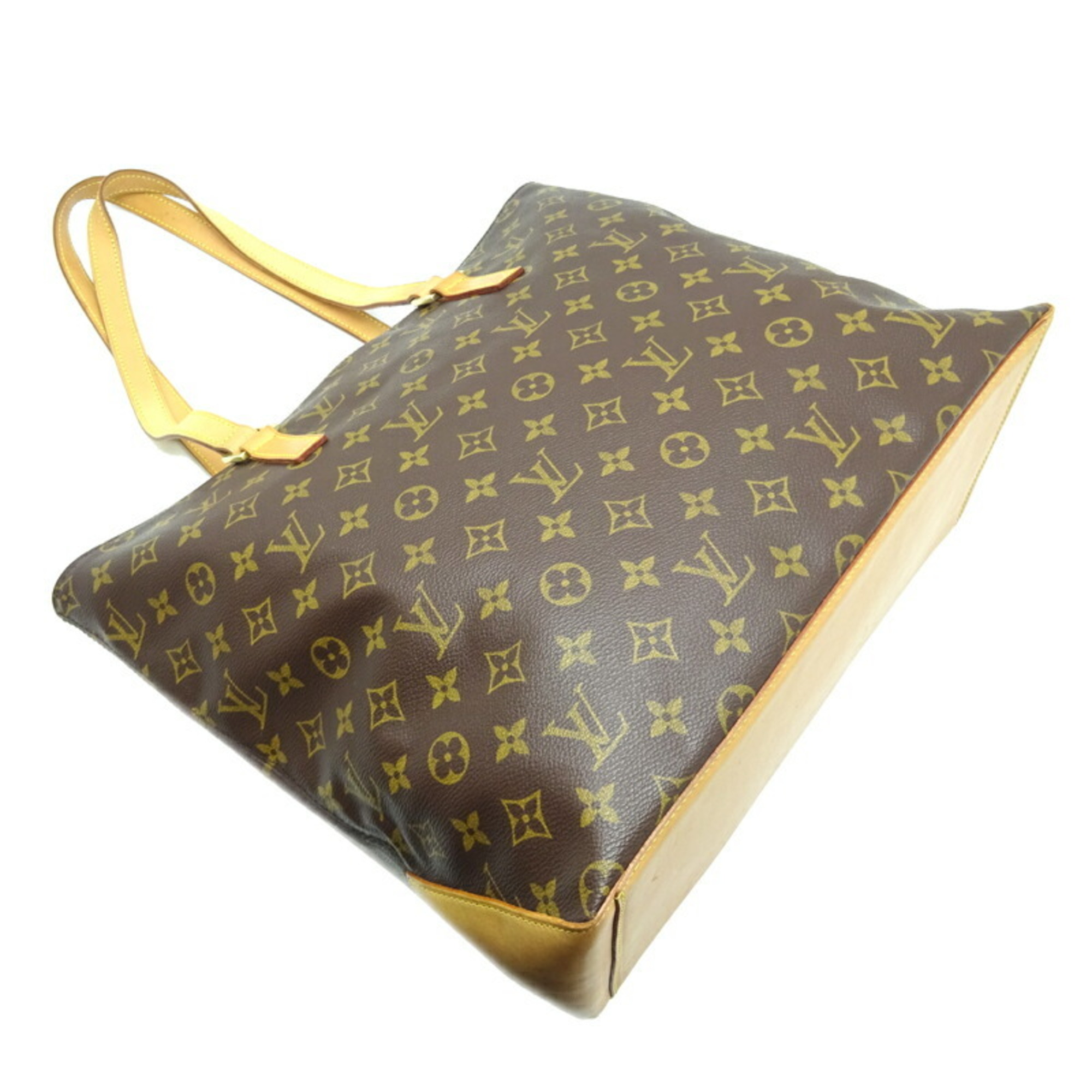 Louis Vuitton Cabas Mezzo Women's Tote Bag M51151 Monogram Brown