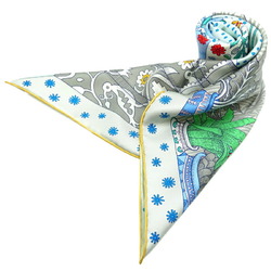 Hermes Carre 90 Le Premier Chant Beginning Song 2022 Collection Women's Scarf 100% Silk Multi