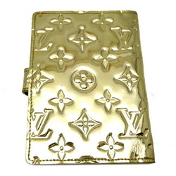 Louis Vuitton Monogram Miroir Agenda PM Ladies Notebook Cover R20962 PVC Gold