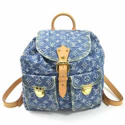 NEW LOUIS VUITTON M BACKPACK95056 GM MONOGRAM CANVAS DENIM BLUE