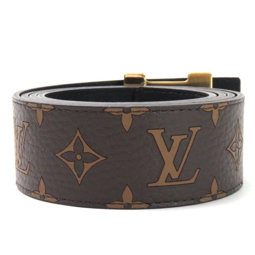 Louis Vuitton Belt 100/40 Monogram Supreme Saint Tulle LV Initial