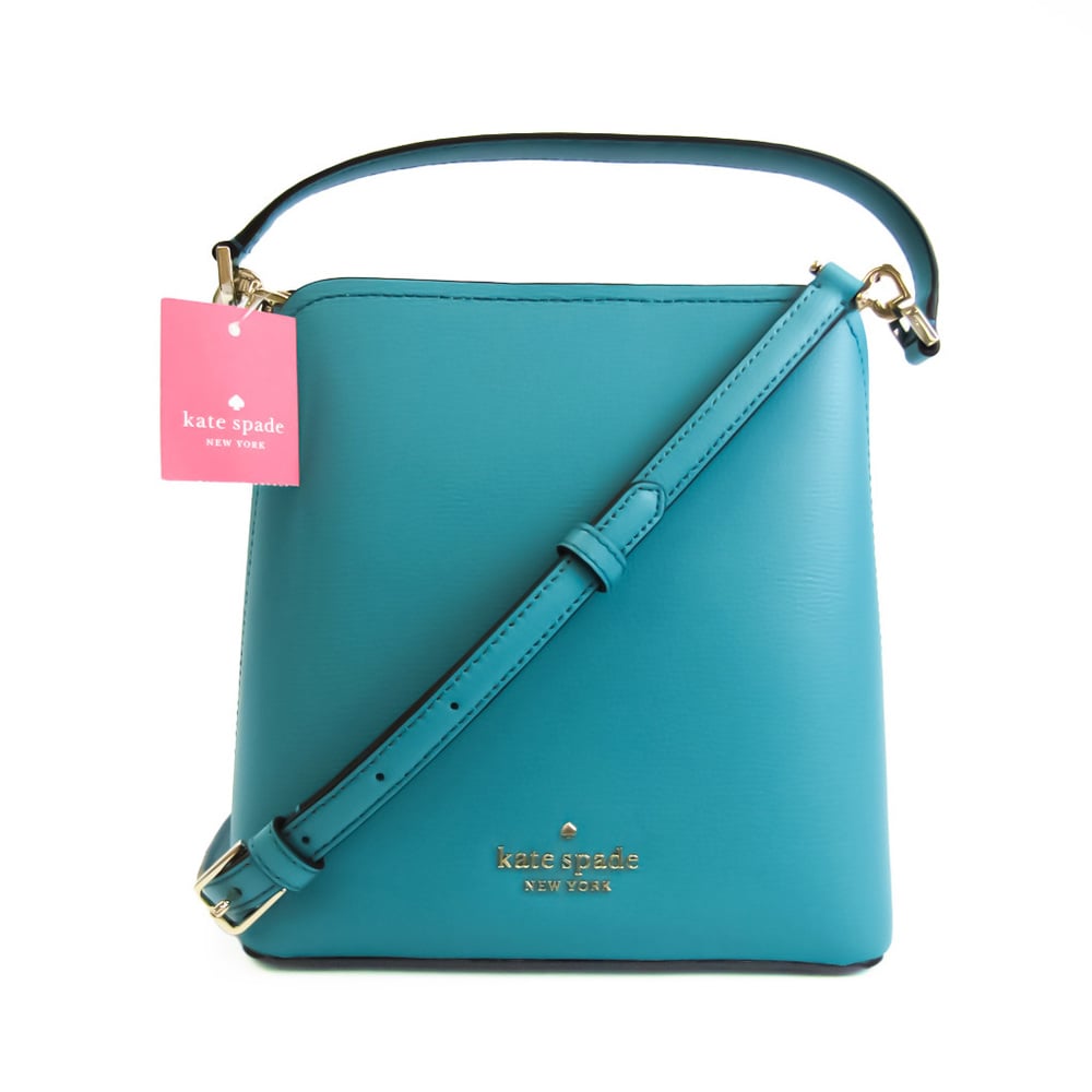 Kate Spade Darcy Small Bucket WKR00439 Women's PVC Handbag,Shoulder Bag  Blue Green | eLADY Globazone