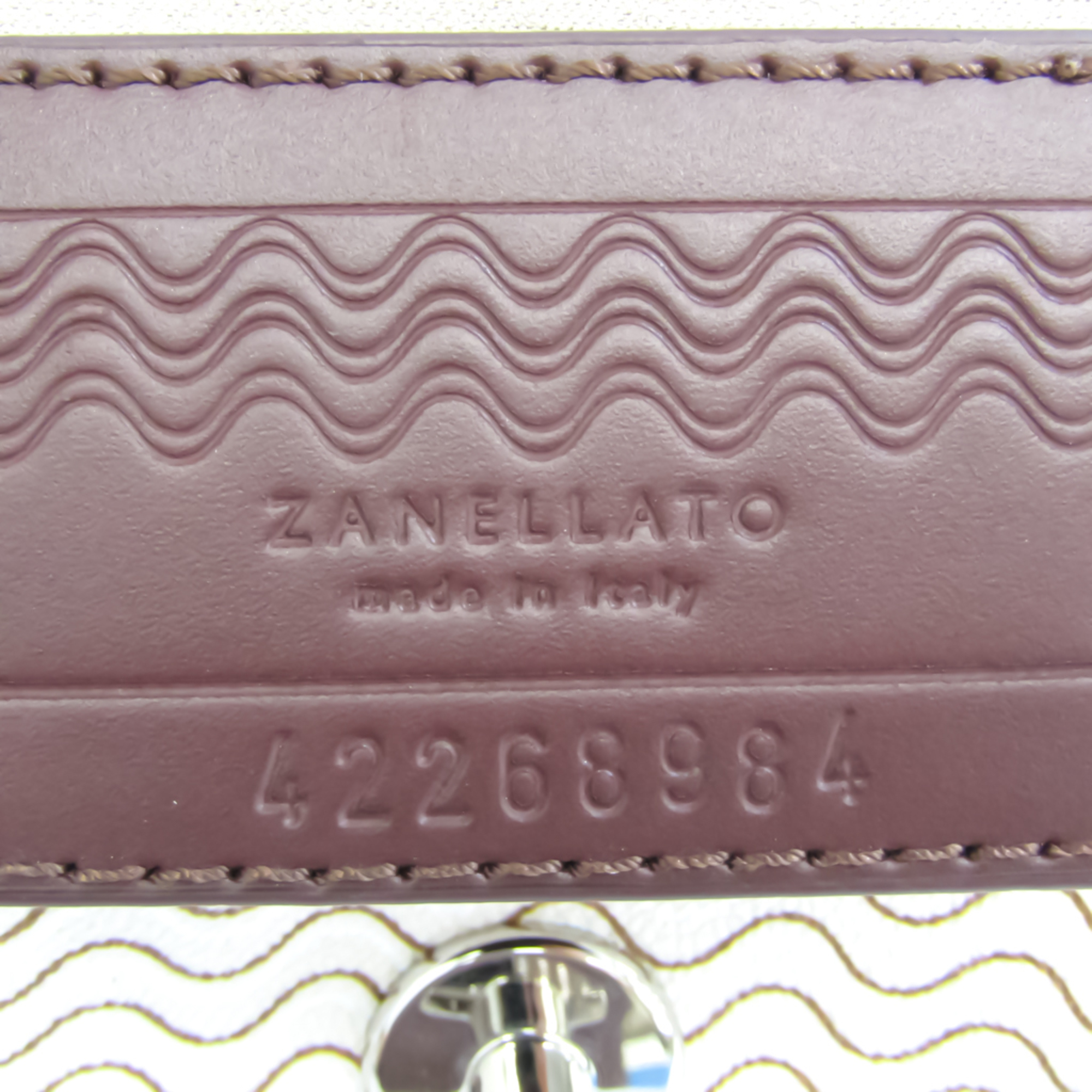 Zanellato Postina Mini Women's Leather,PVC Handbag,Shoulder Bag White
