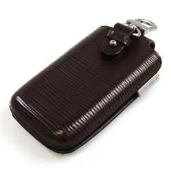Louis Vuitton Epi Epi Leather Phone Stand Case Mocha Etui telephone international PM M6308D