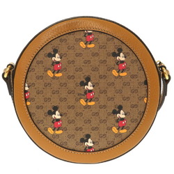 Gucci x Disney GG Supreme 603938 Mickey Collaboration Shoulder Bag