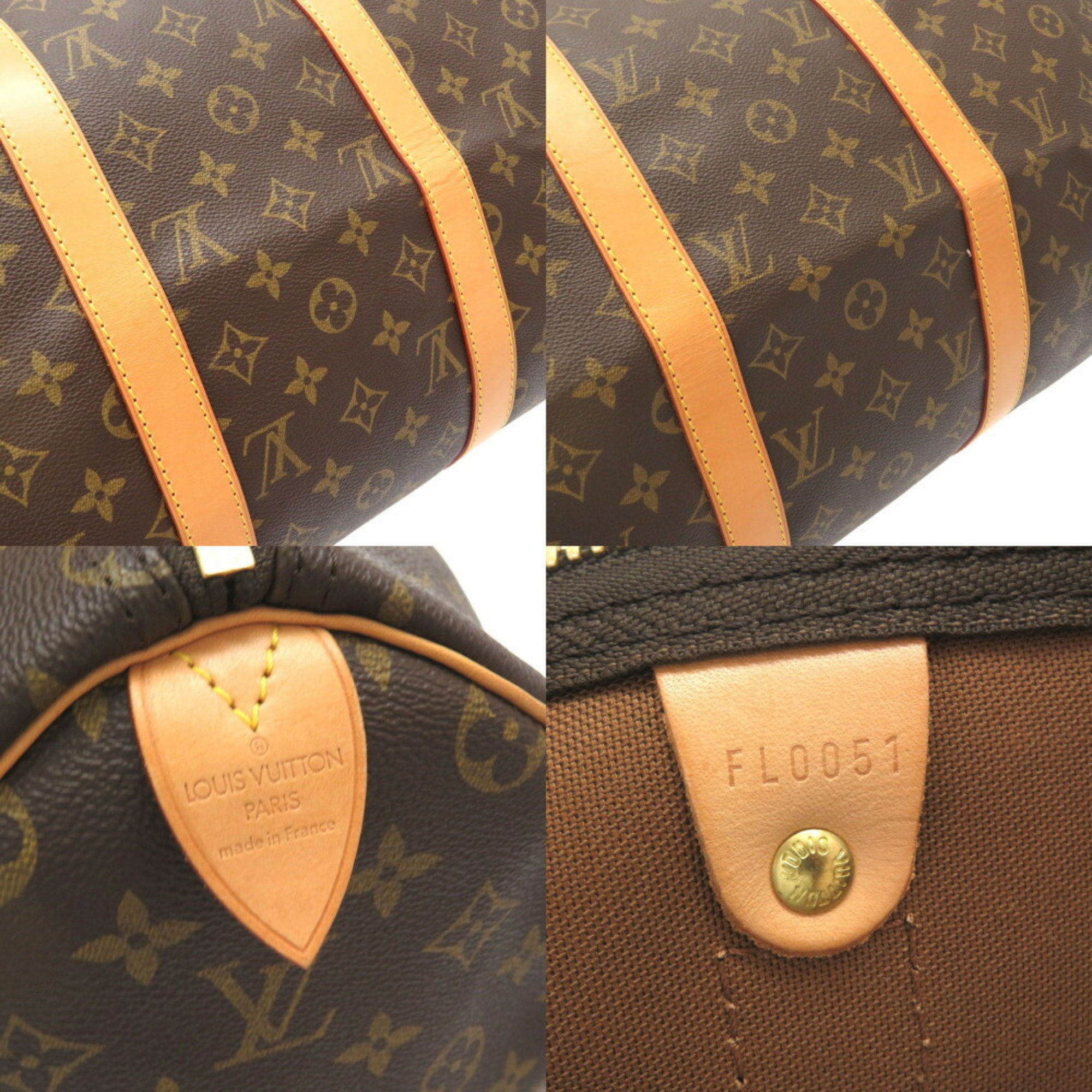 Louis Vuitton Monogram Keepall 50 M41426 Boston Bag