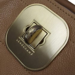 Longchamp Leather Handbag Brown