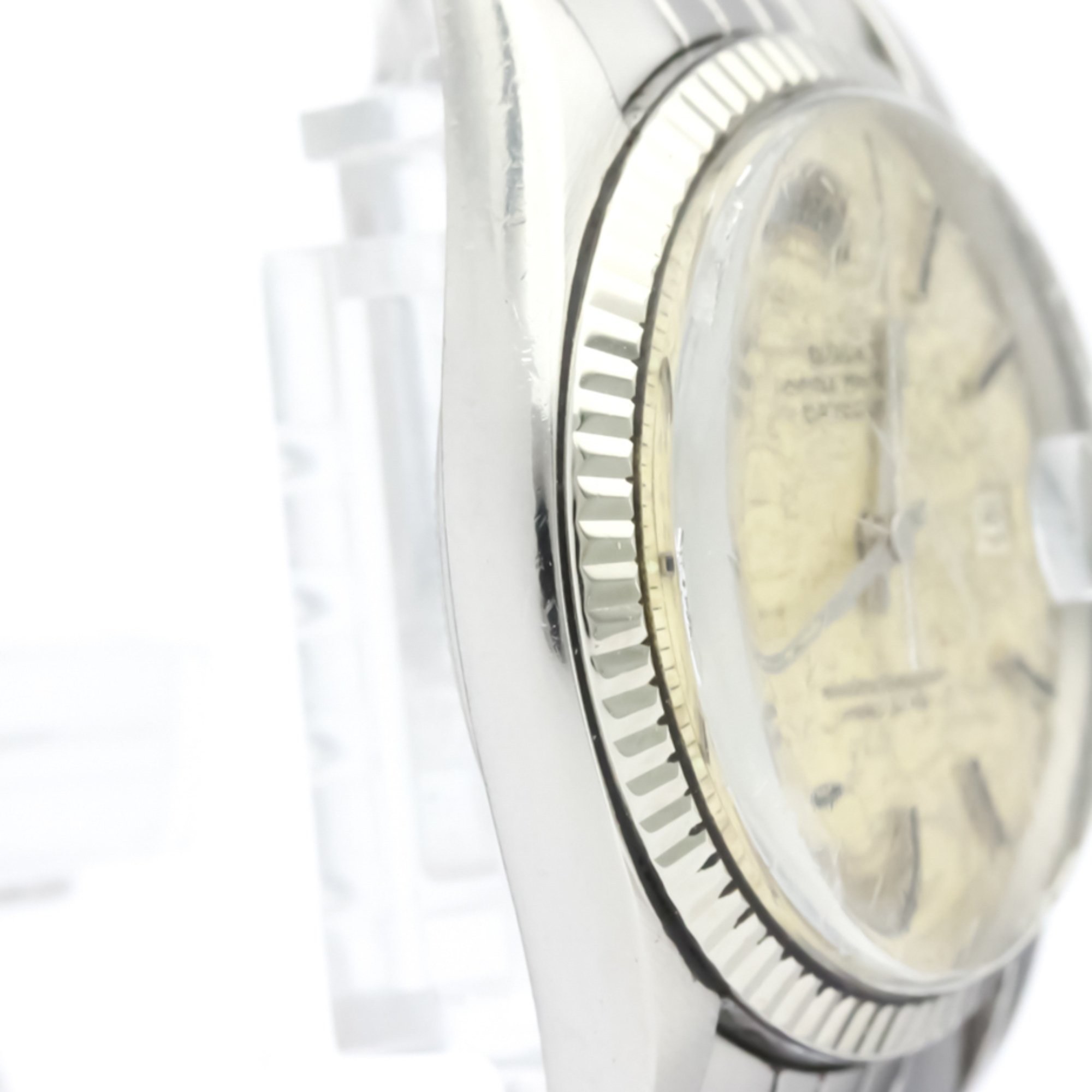 Rolex Datejust Automatic Stainless Steel,White Gold Dress Watch 1601