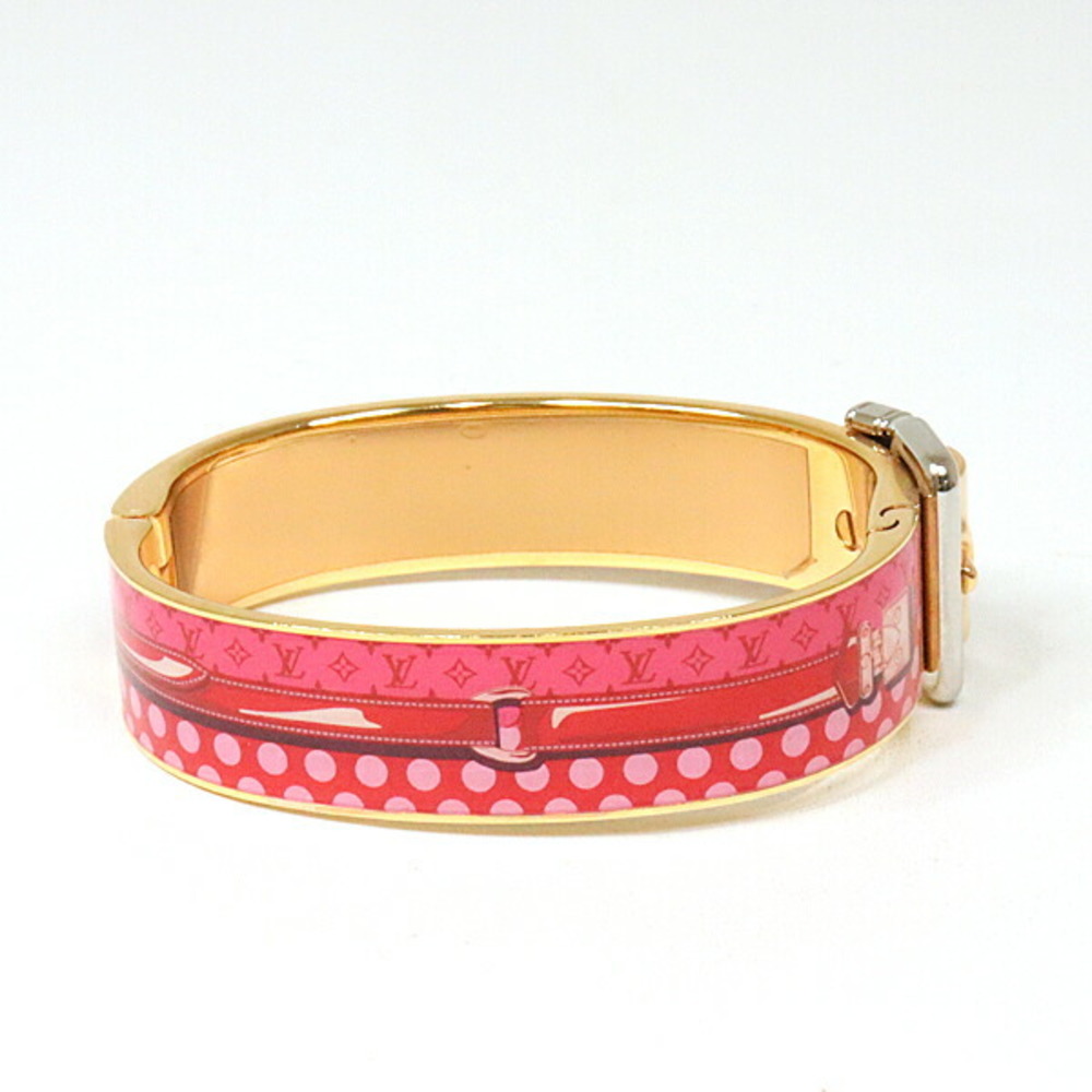 Louis Vuitton M63133 Enamel,Monogram Charm Bracelet Monogram,Pink