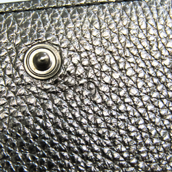 Jimmy Choo Women's Leather Studded Pochette Metallic Gray