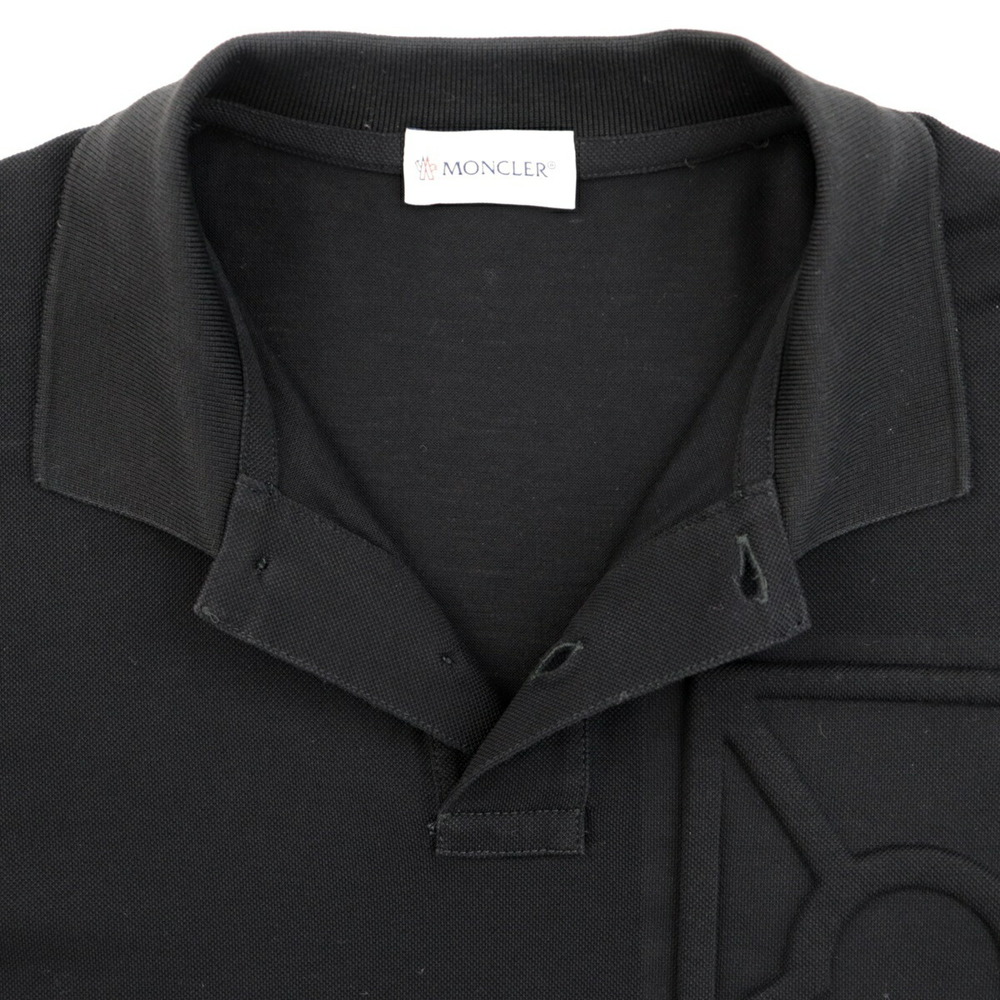 Moncler Genius 18 year embossed short sleeve polo shirt men's