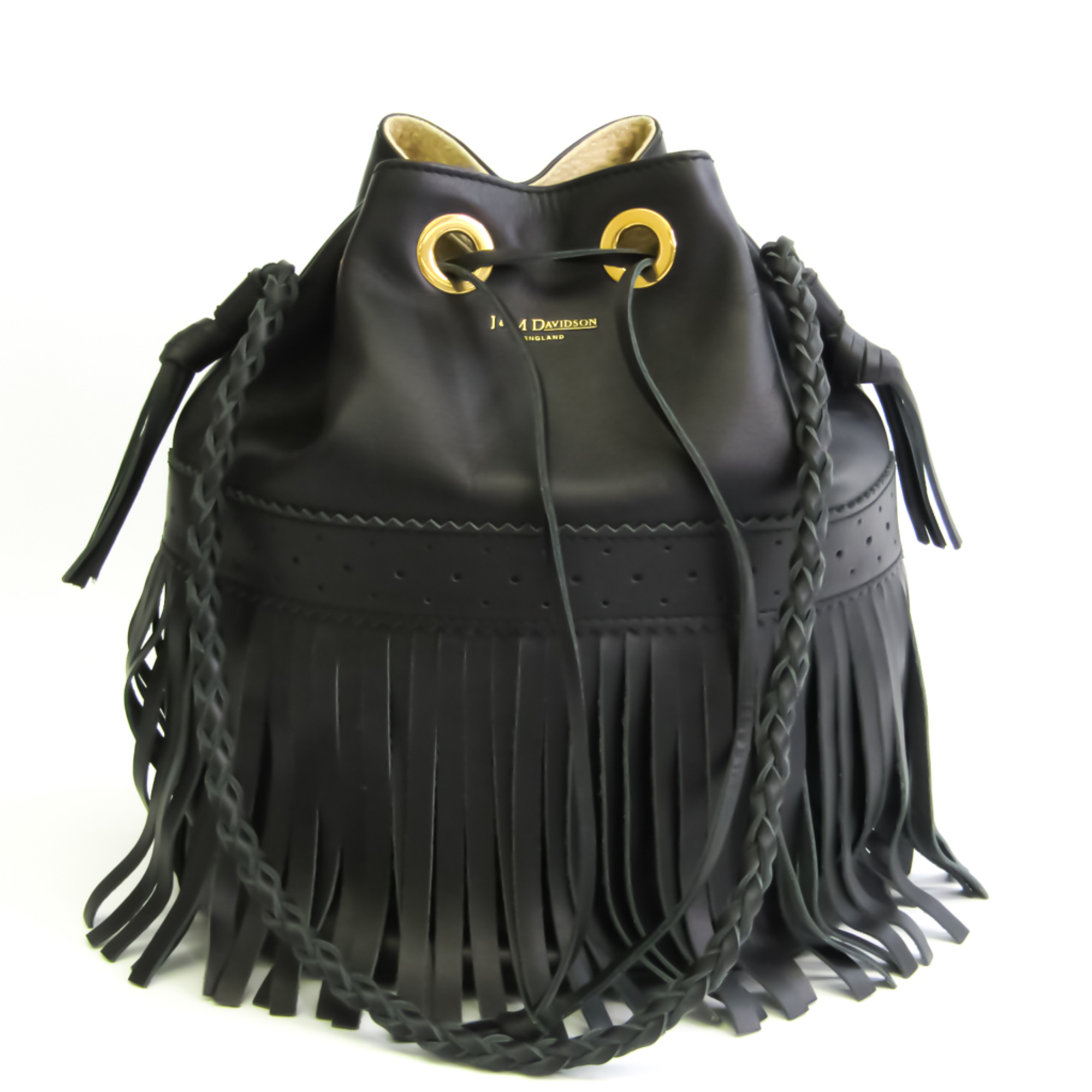 J&M Davidson Carnival L Women's Leather Shoulder Bag Black | eLADY Globazone