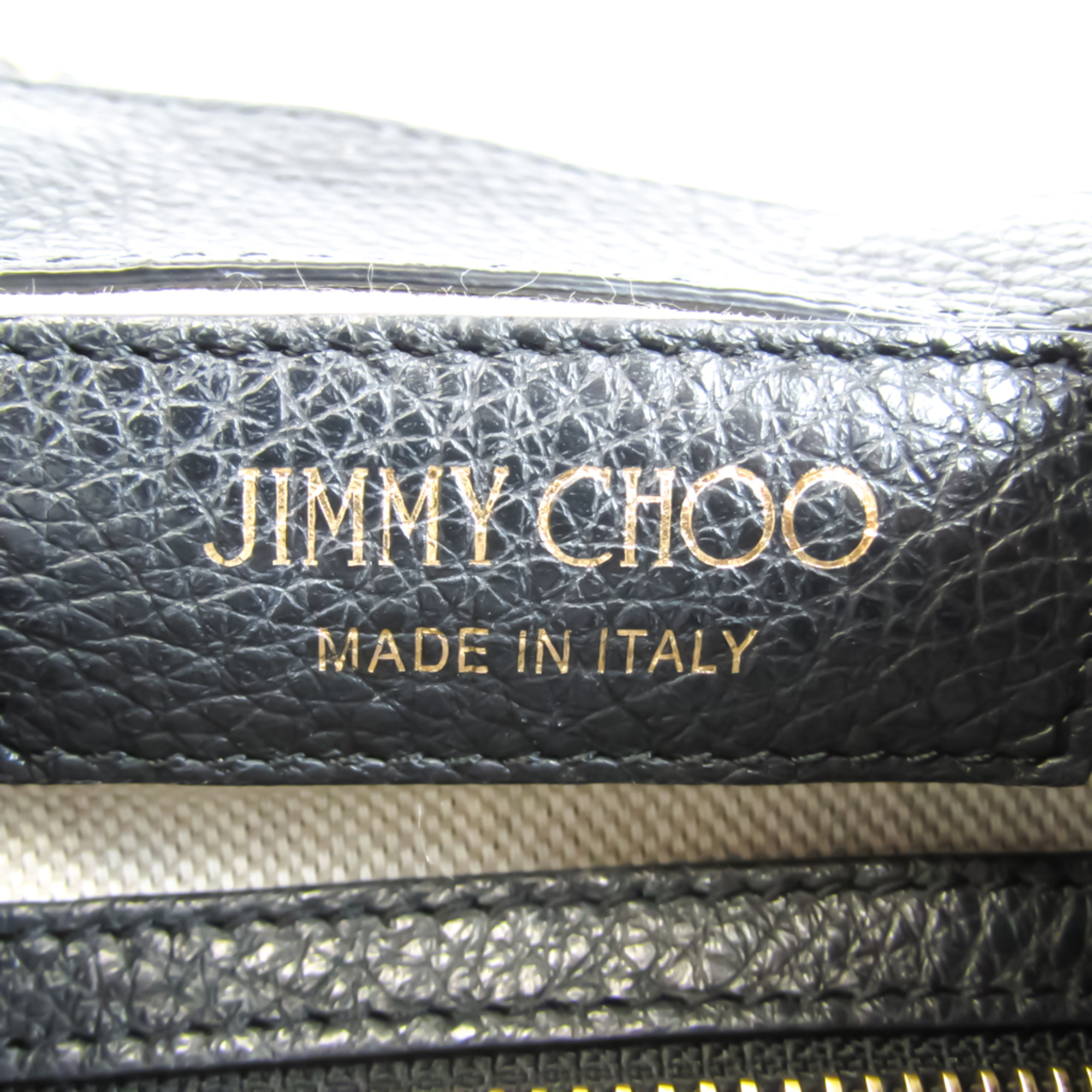 Jimmy Choo Women's Leather Backpack Black
