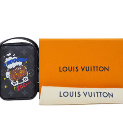 LOUIS VUITTON Louis Vuitton Danube PPM Trunk Print Monogram Eclipse M45928 Mini Shoulder Bag Men's Black