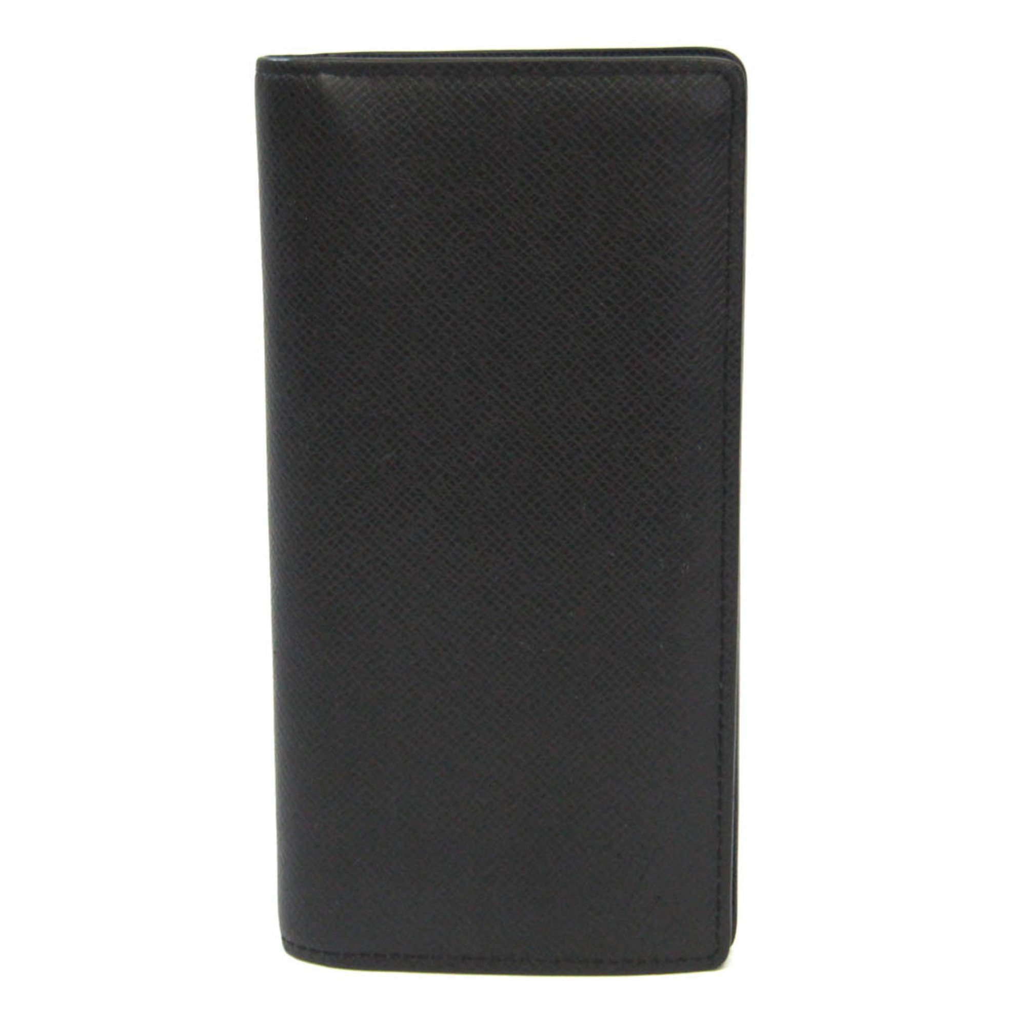 Louis Vuitton Taiga Brazza Wallet M32572 Men's Taiga Leather Long Wallet (bi-fold) Ardoise