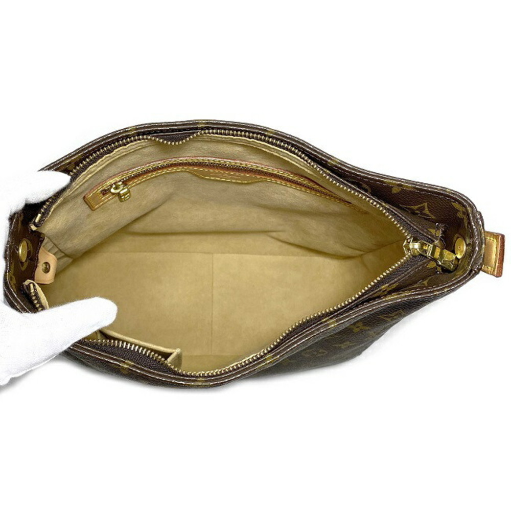 Louis Vuitton Shoulder Bag Looping Brown Monogram M51145 MI0020 LOUIS  VUITTON LV Tote Rectangle One Handle